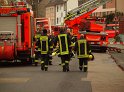Dachstuhlbrand Koeln Bocklemuend Untere Dorfstr P084
